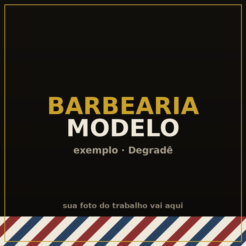 Barbearia Modelo