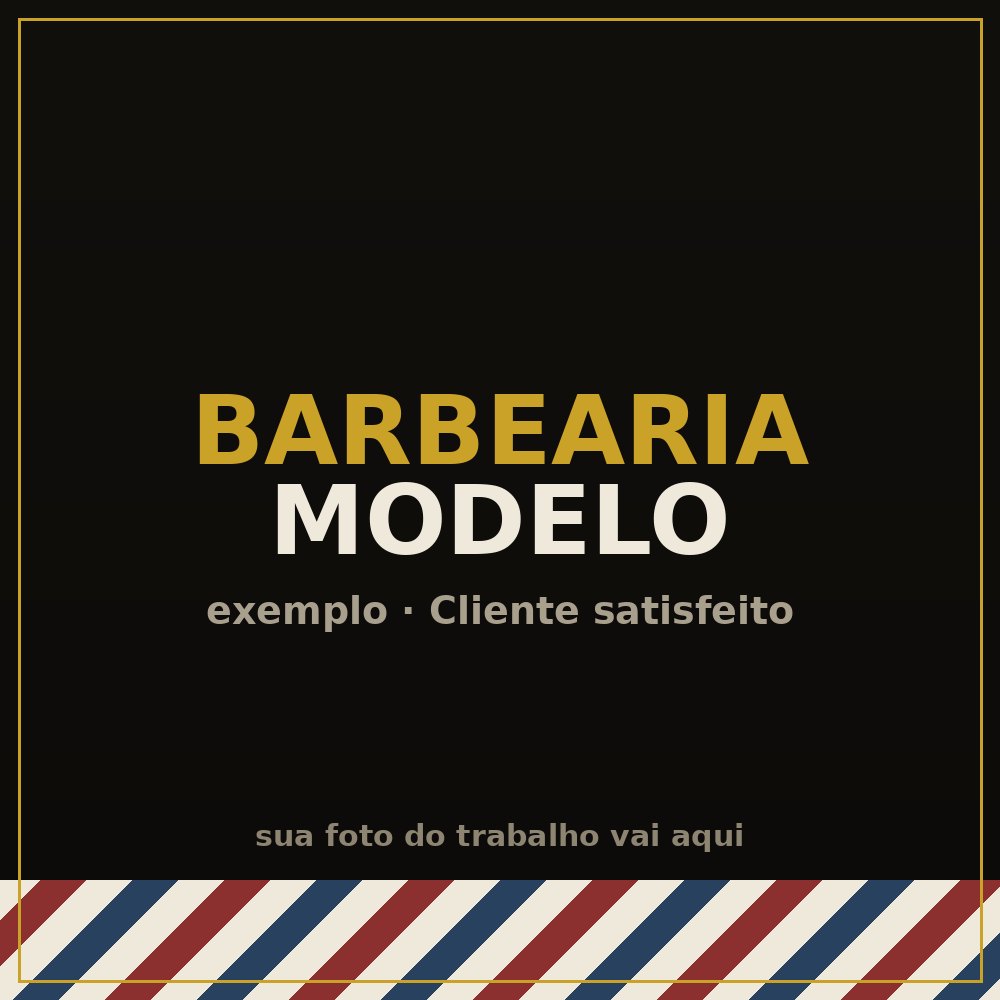 Barbearia Modelo